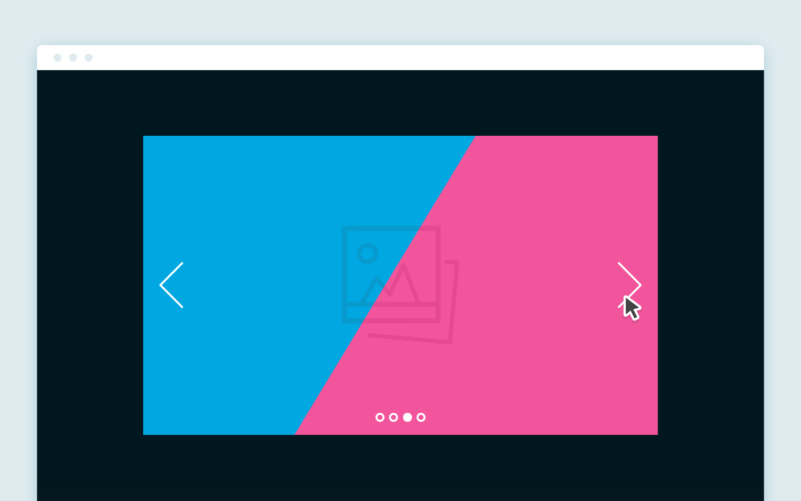 Animated SVG Image Slider